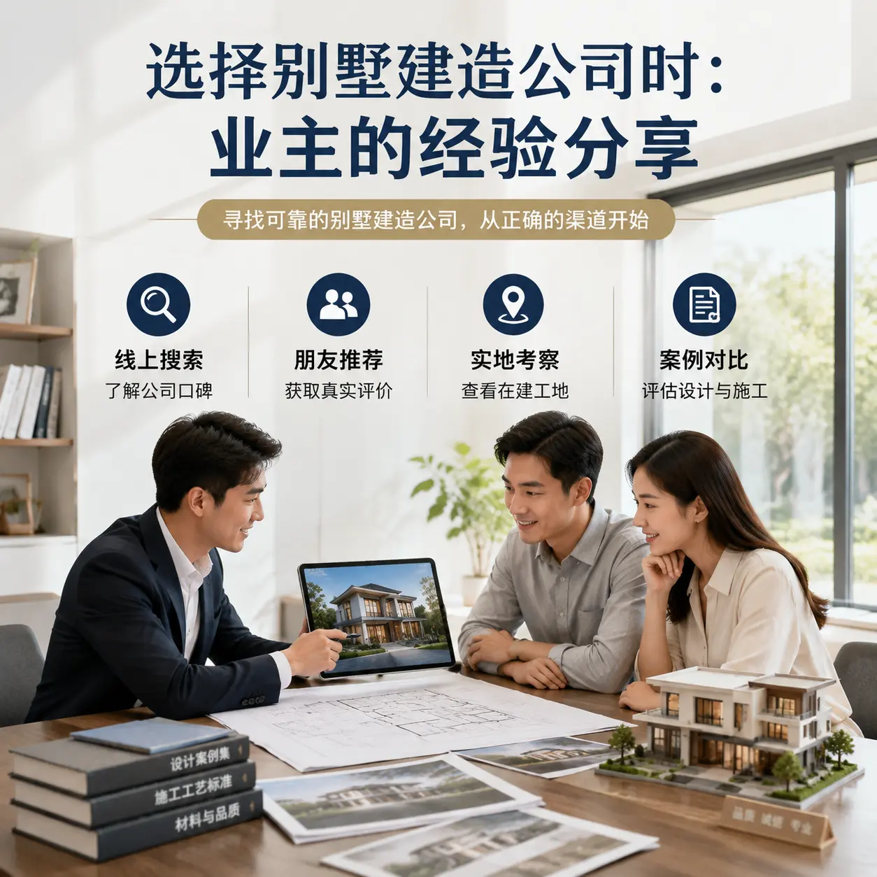 选择别墅建造公司时： 惠水 业主的经验分享