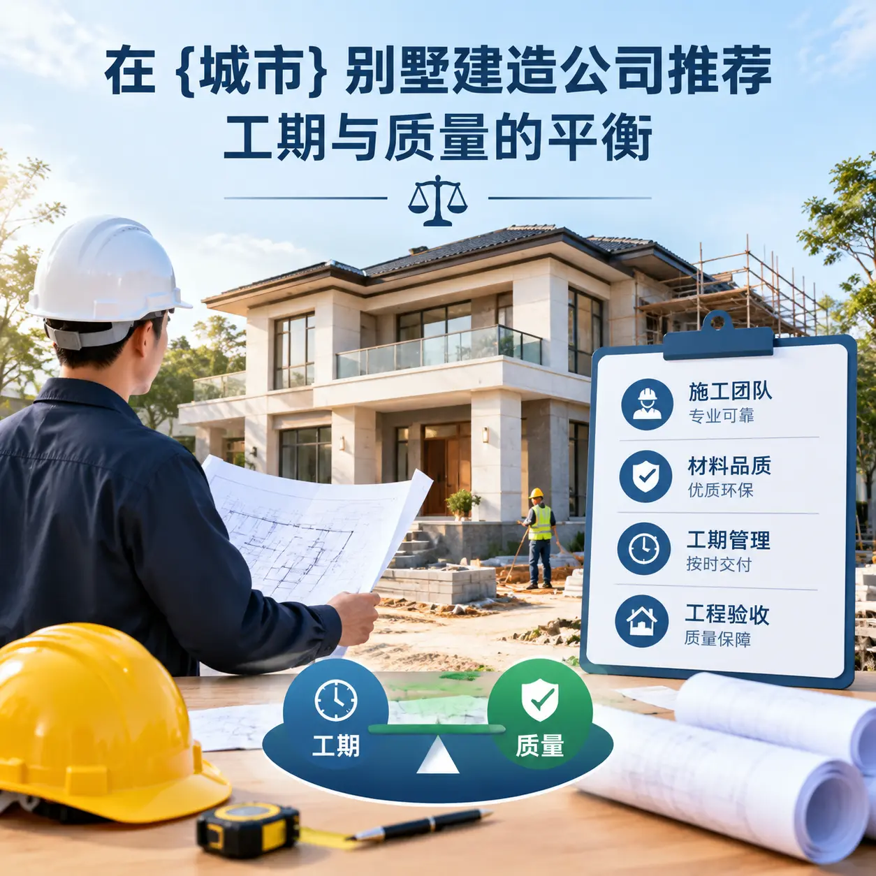 在 惠水 别墅建造公司推荐,工期与质量的平衡