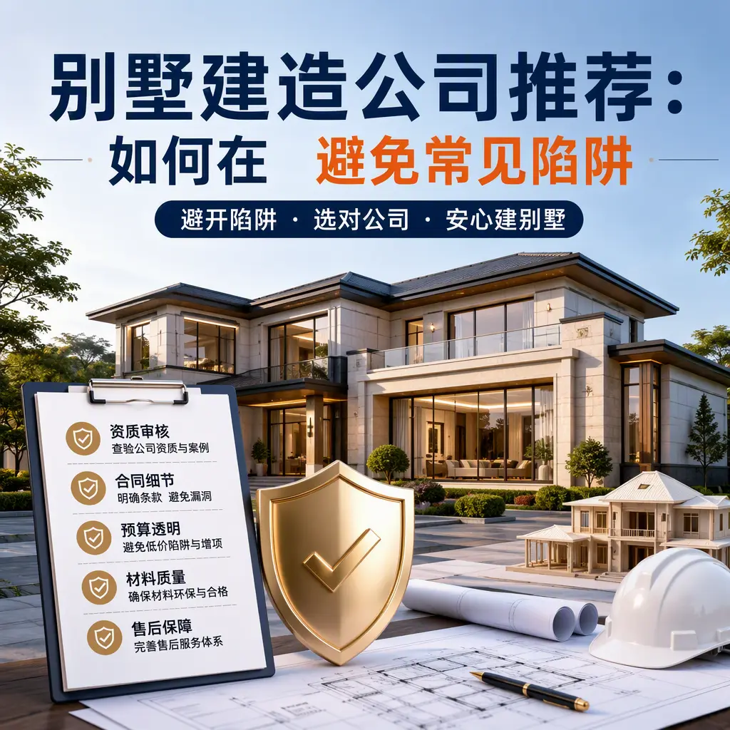 别墅建造公司推荐：如何在 惠水 避免常见陷阱