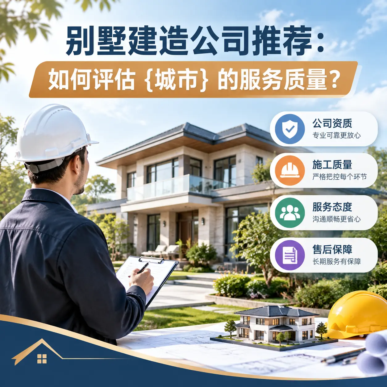 别墅建造公司推荐：如何评估 惠水 的服务质量？