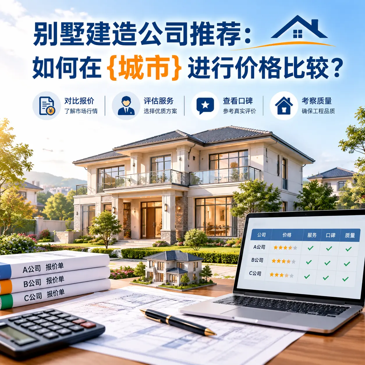 别墅建造公司推荐：如何在 惠水 进行价格比较？