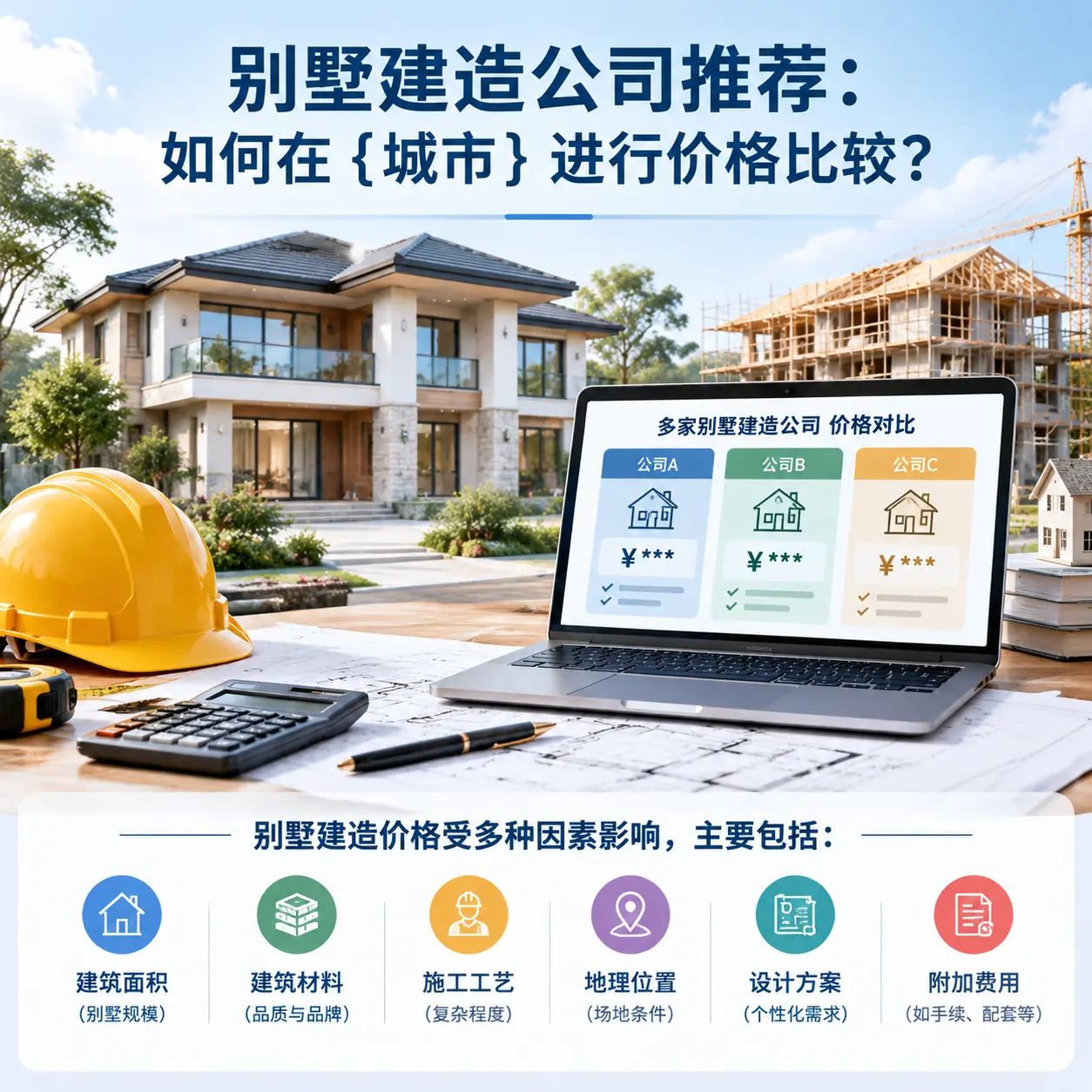 别墅建造公司推荐：如何在 惠水 进行价格比较？