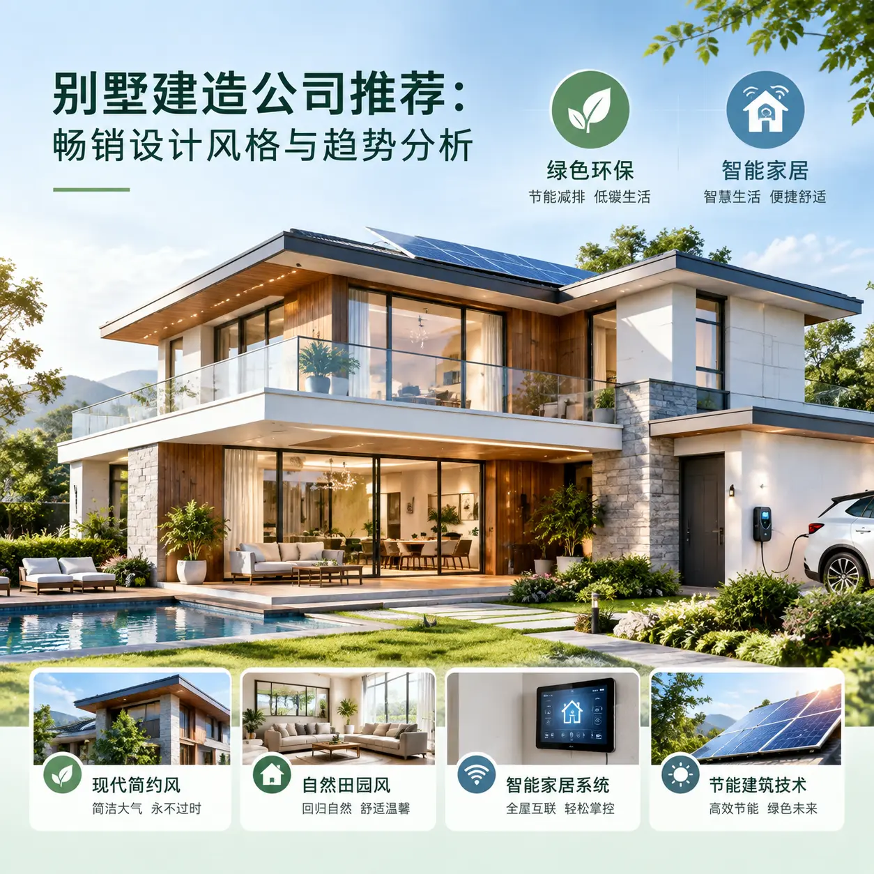 别墅建造公司推荐: 惠水 畅销设计风格与趋势分析