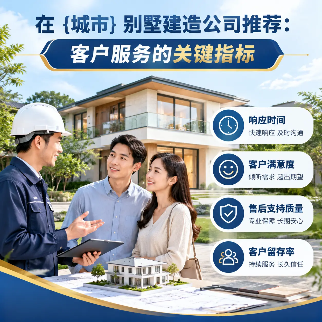 在 惠水 别墅建造公司推荐：客户服务的关键指标