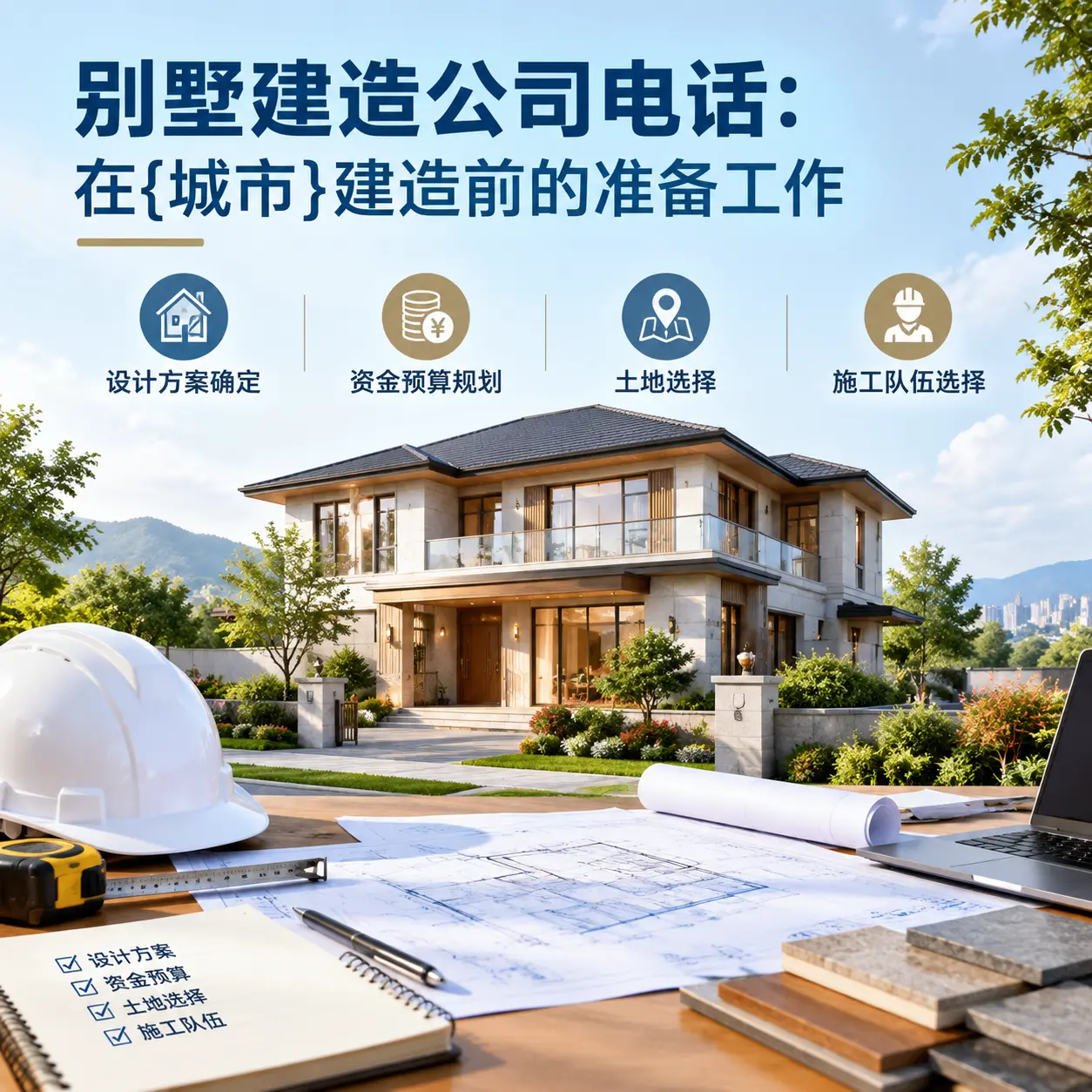 别墅建造公司电话：在惠水建造前的准备工作
