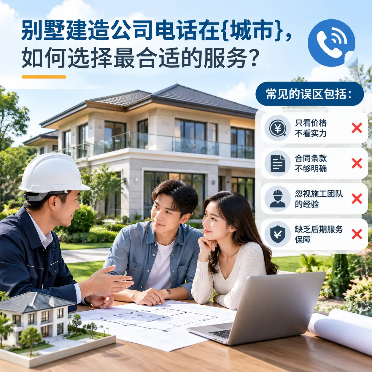 别墅建造公司电话在惠水,如何选择最合适的服务?