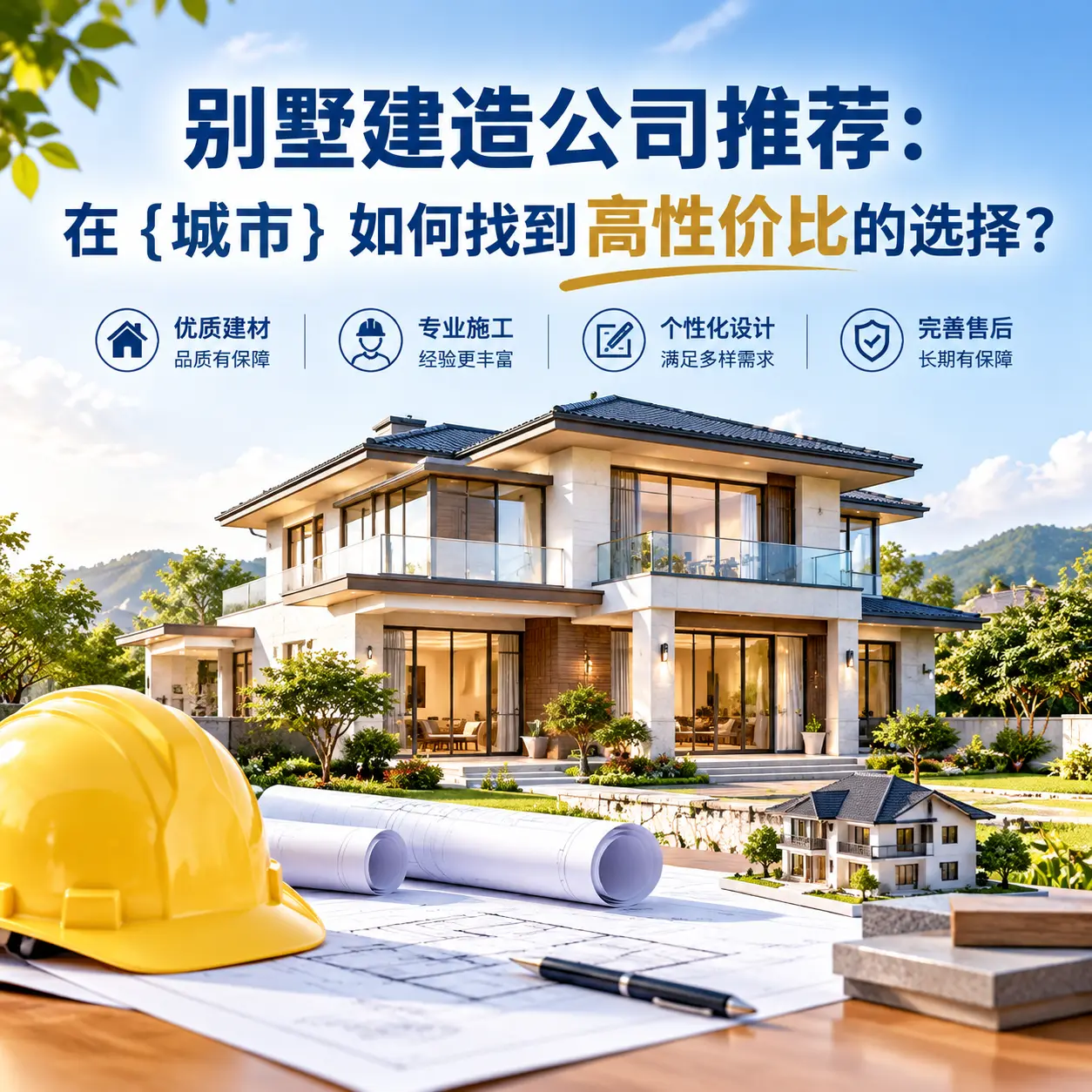 别墅建造公司推荐:在 惠水 如何找到高性价比的选择?